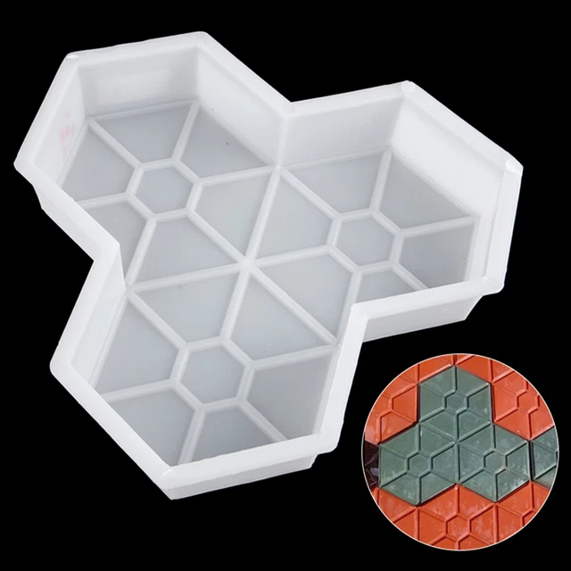 Path Maker Delicate Reusable Easy Clean Non-stick Concrete Mold Smooth Edges