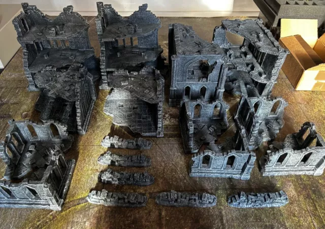 Wargaming 40k Terrain - Ruins