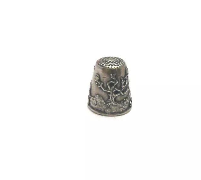 St. Francis of Assisi Thimble Patron Saint of Animals Pewter Collectible Gift 2