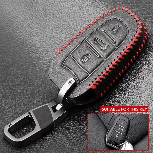 Étui Pour Clé De Voiture Citroën C1 C2 C3 C4 C5 – Protection Anti-Rayures, Imperméable – Design Élégant Et Pratique - 8