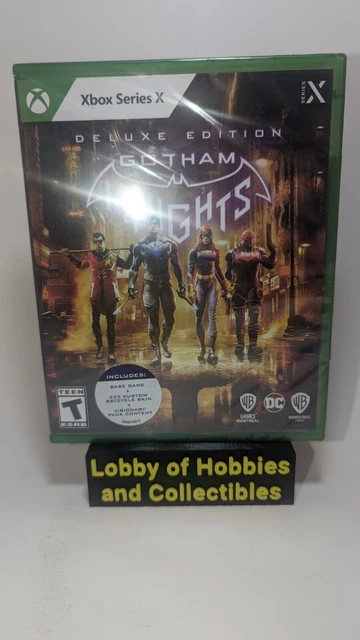 Gotham Knights Deluxe Edition - Xbox Series X Open World Action RPG With Batgirl, Nightwing, Red Hood