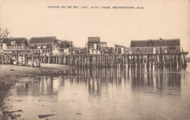 Provincetown, MASSACHUSETTS - Capt. Jack's Wharf - Studios by the Sea