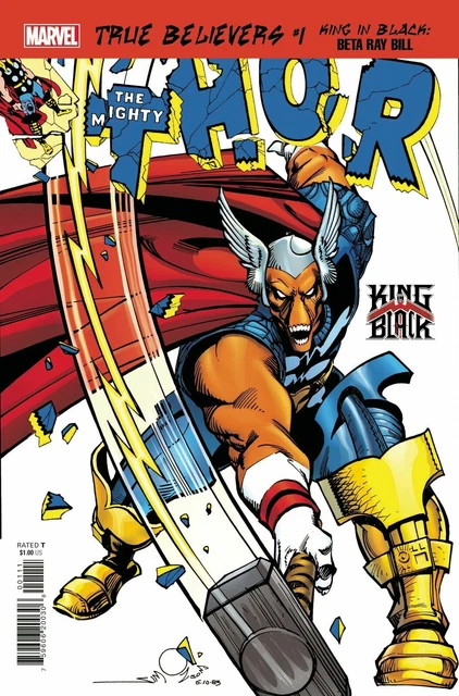 The Mighty Thor, Beta Ray Bill #1 Marvel Comic Book  True Believers -  2018 NM