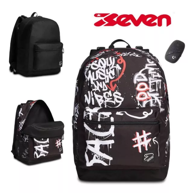 Zaino eastpak nero deals con scritte bianche