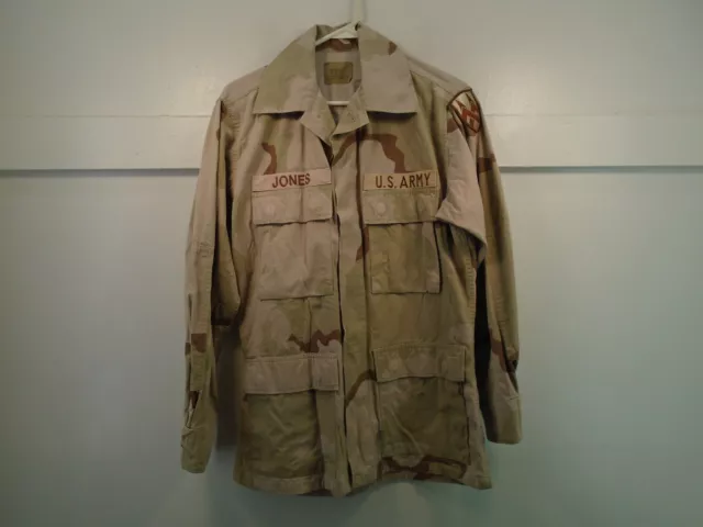 USGI US Military Desert Combat Uniform DCU Coat Shirt Small Regular 1997 100-G