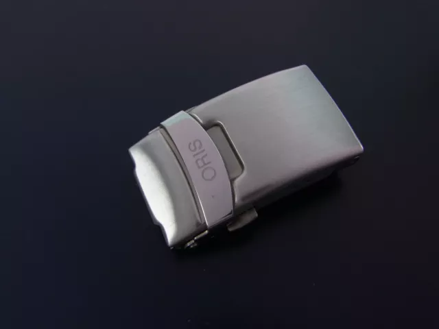 ORIS Schließe Faltschließe Stahl Folding Clasp Buckle Ref 30 20 40 EB 20 mm