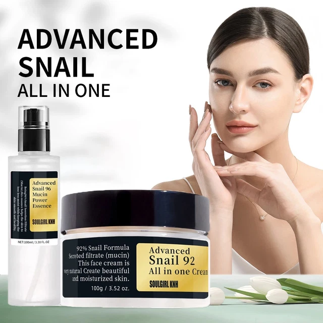 Crème Anti-âge à L'escargot Et Au Collagène MYTEX-SHOP - 50g - Pour Tous Types De Peau