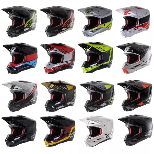 2024 Alpinestars SM5 MX Motocross Offroad ATV Helmet - Pick Size & Color