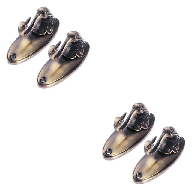 2 Pack Rope Tie Backs Curtain Tiebacks Vintage Curtains Hook Alloy