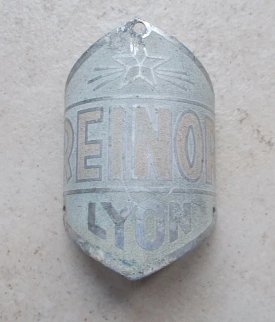 Plaque De Cadre (Head Badge) Parker - Vélo Vintage - Fabriquée En France