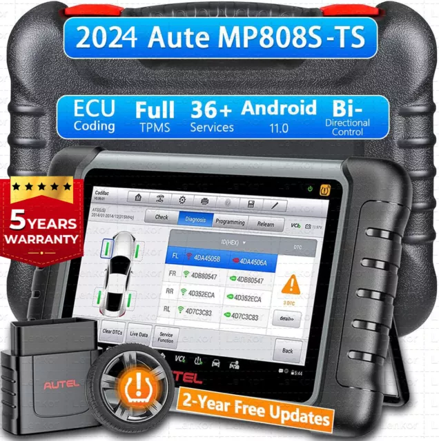 Autel MaxiPRO MP808S-TS Auto Diagnostic Scanner Tool Key Coding TPMS Programming
