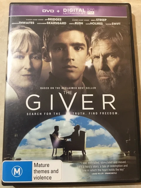 THE GIVER - DVD Region 4 - Jeff Bridges Meryl Streep GOOD CONDITION $6.29 -  PicClick AU