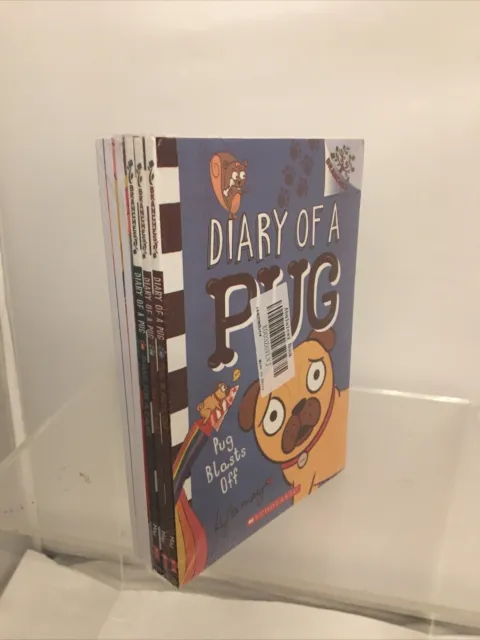 NEW! DIARY OF A PUG Series 6 Books Set by  Kyla May Paperback