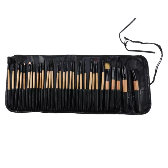 Wooden Color Natural 32Pcs Professional Soft  Eyebrow Eyeshadow Makeup8483