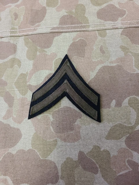 WWII US ARMY Wool Corporal Patch Uniform Airborne Paratrooper Ranger D ...