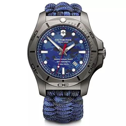 NEW VICTORINOX I.N.O.X. Men's 241813 Titanium Professional Diver Watch MSRP $895