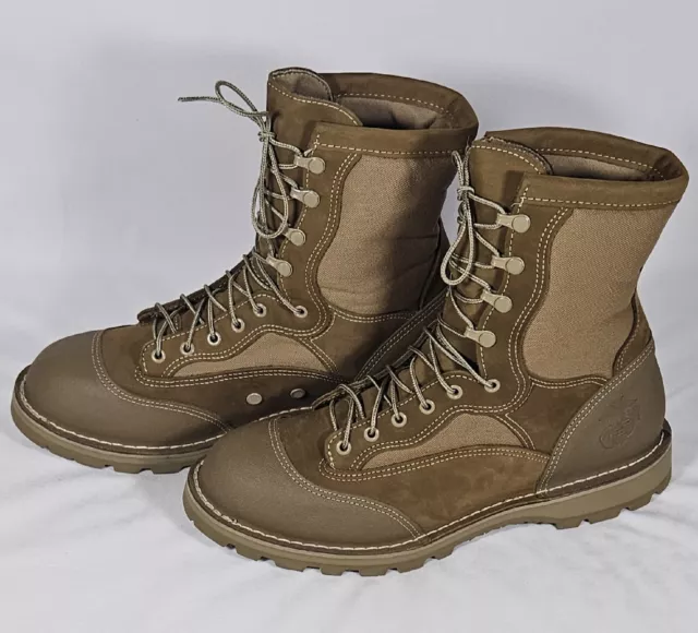 DANNER USMC DESERT RAT Hot Weather Military Boots 12 W Wide Mojave NEW ...
