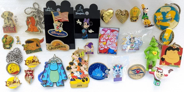 Disney Cartoons Movie Lapel Hat Pins n More YOU PICK Choose Pinocchio Mickey