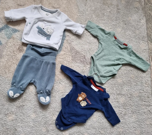 Pacchetto neonato bambina taglia 50 pacchetto abbigliamento/4 pezzi neonato