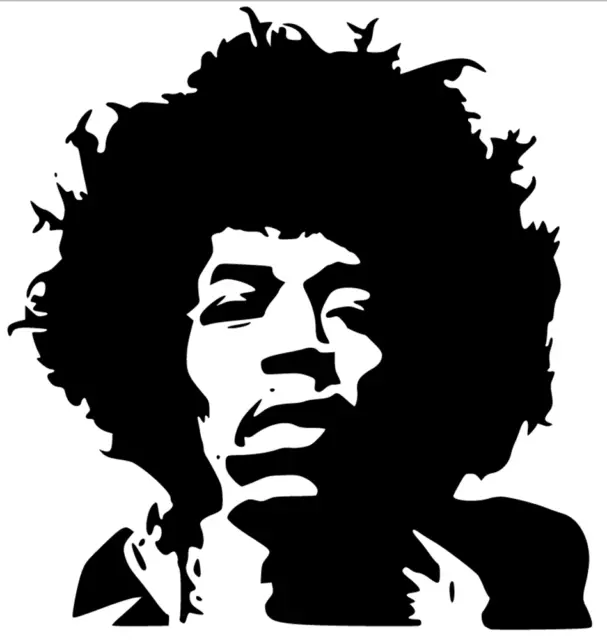 Jimi Hendrix Mylar Stencil Home Craft Painting Wall Art 190 Micron A5