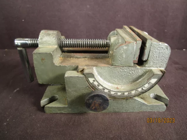 Drill Press Tilting Vise