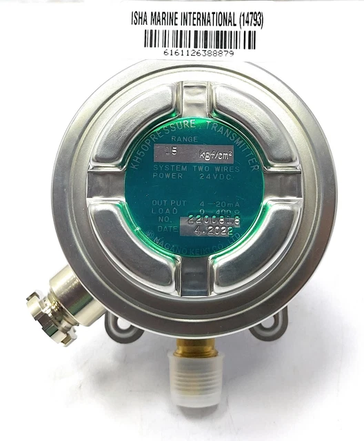 Nagano Keiki KH50 24VDC 15Kgf/Cm2 Pressure Transmitter