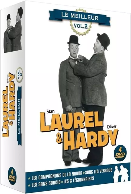 Laurel & Hardy : Le Meilleur - Volume  2 [ Coffret 4 DVD ]  NEUF cellophané