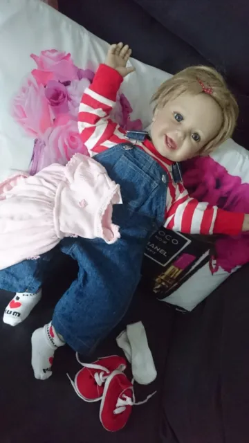 NICE Cute Reborn Baby Boy Girl Dolls 60cm Real Life Toddler Doll Set