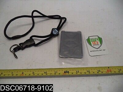 SPID-9070-BLACK Specialist ID Vertical Top Load THREE CARD Badge Holder