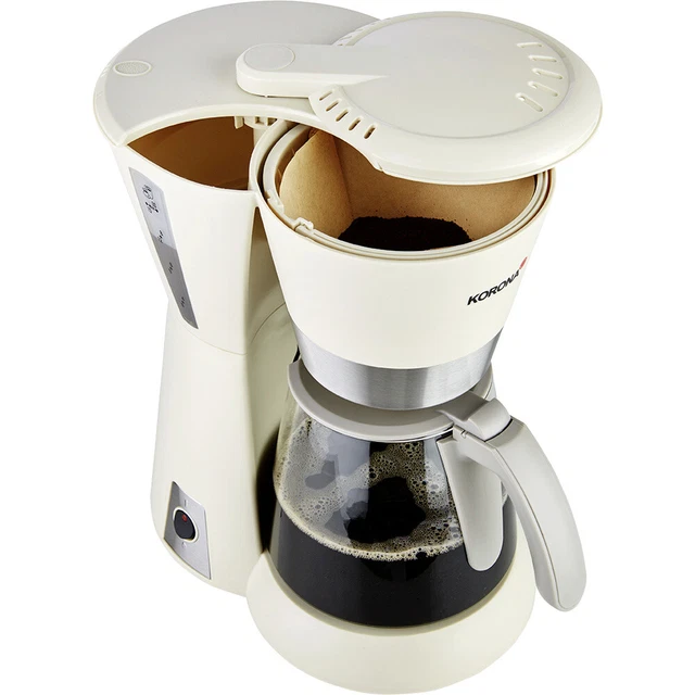 Korona 10205 Kaffeemaschine Sandgrau  Fassungsvermögen Tassen=10 Glaskanne