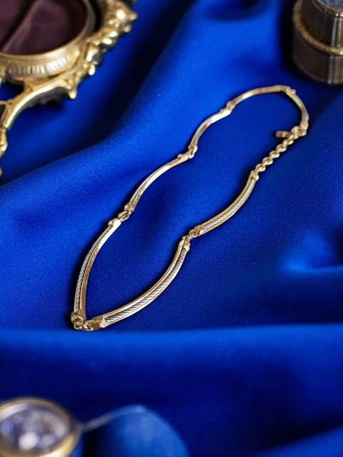 Collier Fantaisie Vintage – Parfait état – Bijou Rétro