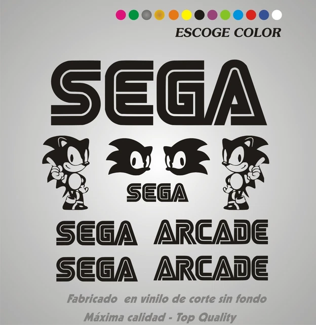 Kit Adesivi In Vinile Retro Arcade Mega Retro Vinyl Bartop - Stickers Per Bar E Giochi