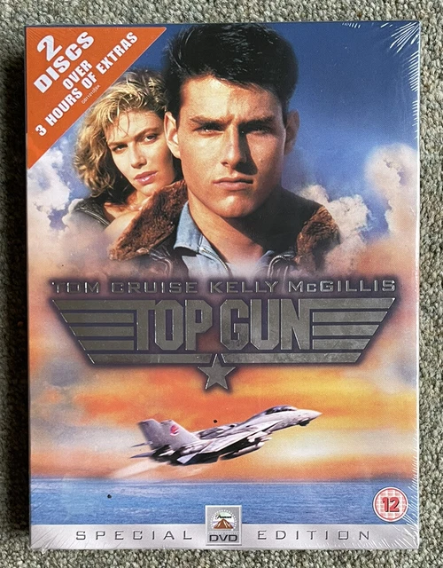 TOP GUN SPECIAL Edition Tom Cruise, Kelly McGillis NEW SEALED 2 DVD