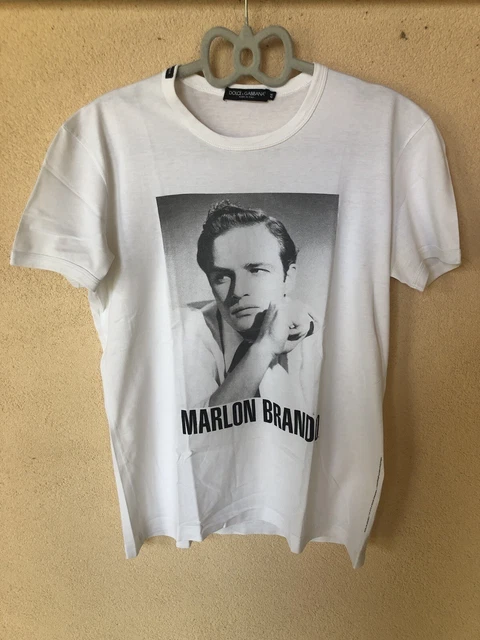 T-shirt di Dolce & Gabbana taglia 48 in cotone, ottime condizioni! Marlon Brando