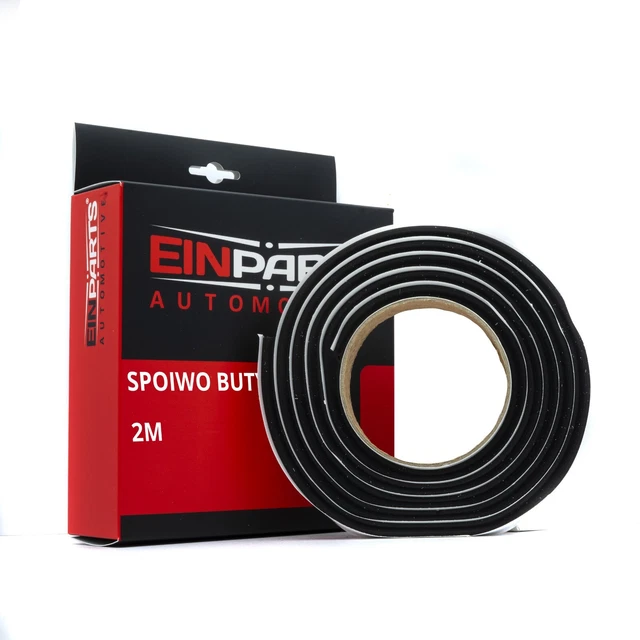 Produktbild von Butyl-Dichtband Schwarz – 6 Mm X 7 M, Selbstklebend, Wasserdicht, Für Autoscheinwerfer & Mehr