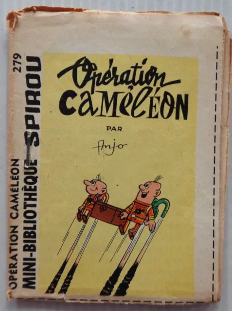 Mini Story No 279 Operation Chameleon Spirou No 1423 Anjo 1965