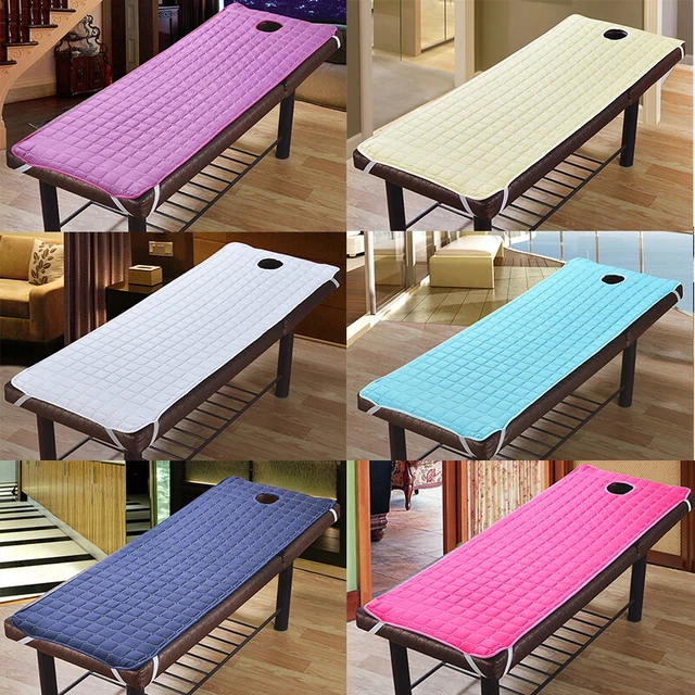 185*70 cm orificio de respiración SPA tratamiento cama sábana de masaje antideslizante/