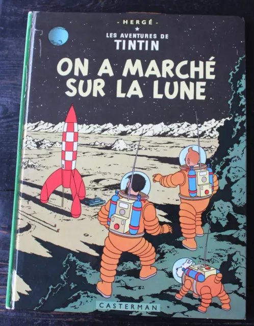 Bd Tintin On A Marche Sur La Lune B40 1973 #9