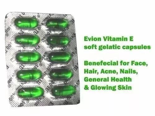 Vitamine E EVION 400 mg Capsules par MERCK Pour le visage, les cheveux,... 2