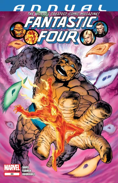 Fantastic Four Annual #33 Marvel (2012) NM 3rd Series ClanDestine Comic Book