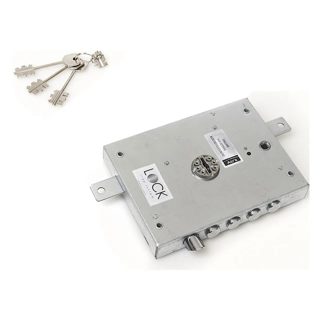 Serratura Da Applicazione CISA Bronzo Antico | Per Portoni Legno - Doppia Mappa, Mano Destra