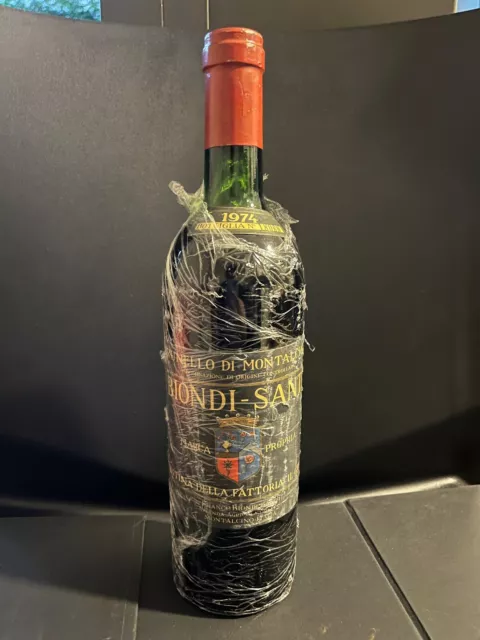 Biondi Santi Vino Rosso 1974 Brunello di Montalcino DOCG