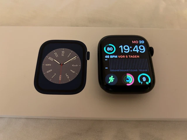 Apple Watch Series 8 45mm GPS&Cellular Mitternacht Alu&Sportarmband