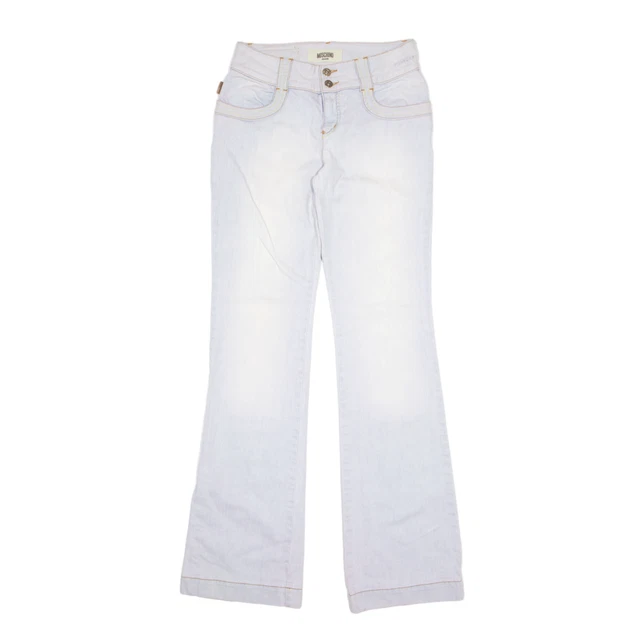 MOSCHINO Jeans Denim Blu Denim Svagliato Regolare W28 L31