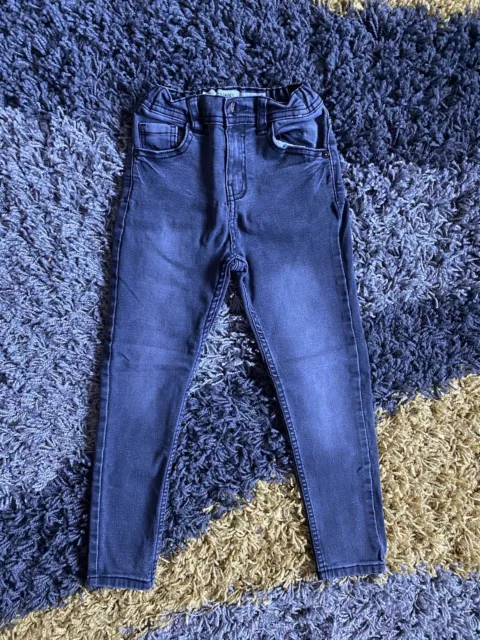 Denim Co Boys Skinny Fit Jeans Grey - Age 6-7 Years