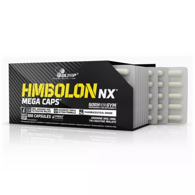 (9.44 EUR / 100 g) HMBolon NX - 300 Mega Caps (Olimp) Premium Quality!