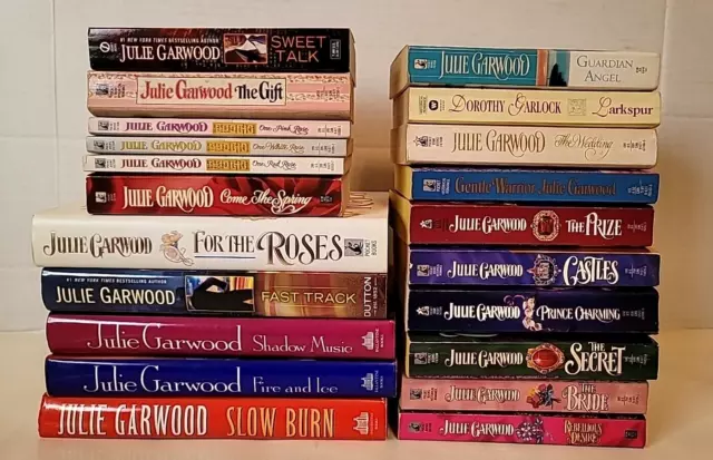 Lot 21 Julie Garwood Books Clayborne Brides The Secret The Prize Castles HC & PB