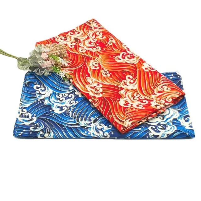 Fazzoletto giapponese motivo floreale per avvolgere regalo tovaglia fotografia