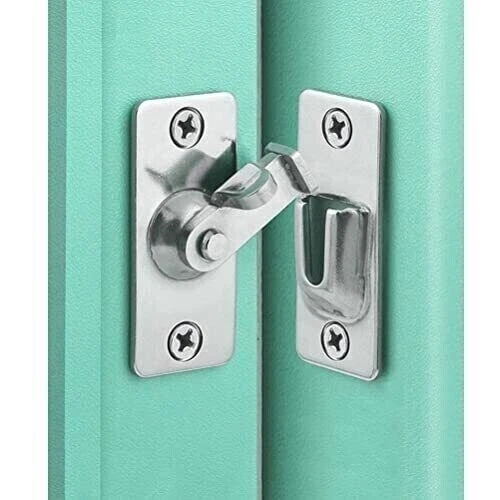 90 Degree Door Latch Sliding Screen Door Latch Barn Door Lock Hasp Latch Clas.ys