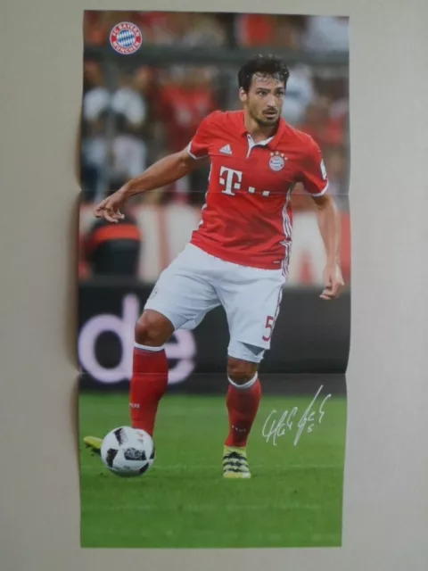 FC Bayern München - Poster  Philipp Lahm und Mats Hummels aus dem Bayern-Magazin